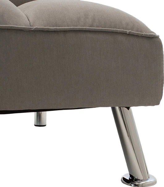 Divan 3 vendësh Rebel, ngjyrë gri e çelët, 189x92x82 cm