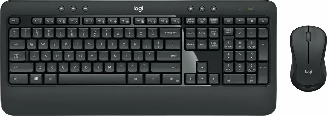 Set tastiere dhe maus Logitech MK540 Advanced - Wireless, 2.4GHz, e zeze
