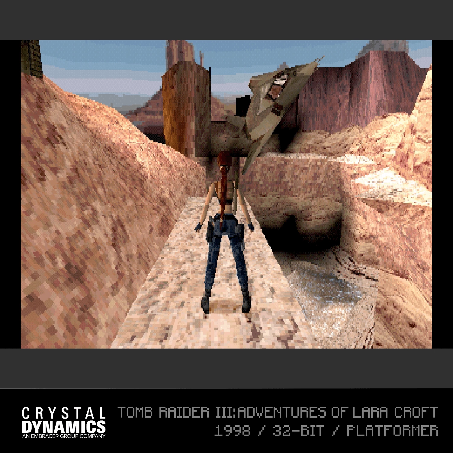 Konzolë lojërash Evercade VS-R 1080p HDMI, WiFi, 2 slota kasetash, me 1 kontrollor + kasetë Tomb Raider Collection 1, gri e errët