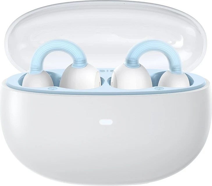 Kufje Baseus AirGo 1 Ring, True Wireless Stereo, Bluetooth, Bardhë