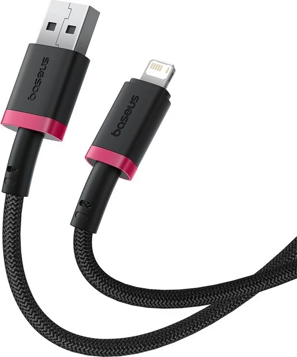 Kabllo karikimi e shpejtë Baseus Dura Type A në IP, 2 m, e kuqe