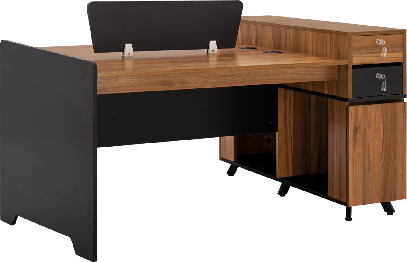 Tavolinë pune profesionale për 2 persona Supreme FH2374 154x120x89cm