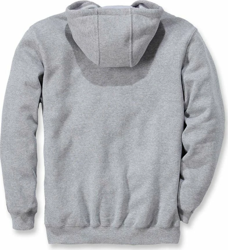Duks me kapuç Carhartt Midweight Hooded Zip Front, S, gri