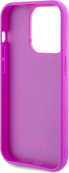 Mbështjellës Guess Disco Metal Script për iPhone 14 Pro Max, vjollcë