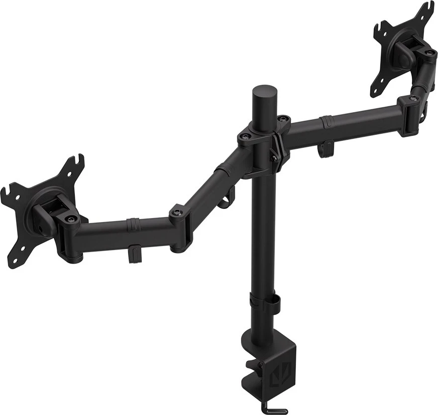 Mbajtëse dyfishe për tavolinë ENDORFY Atlas, 68.6 cm (27'), e zezë