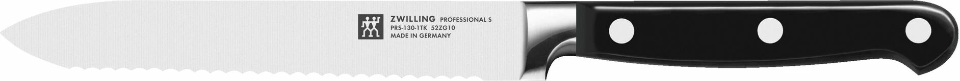 Thikë universale Zwilling, 13 cm, me teh të dhëmbëzuar