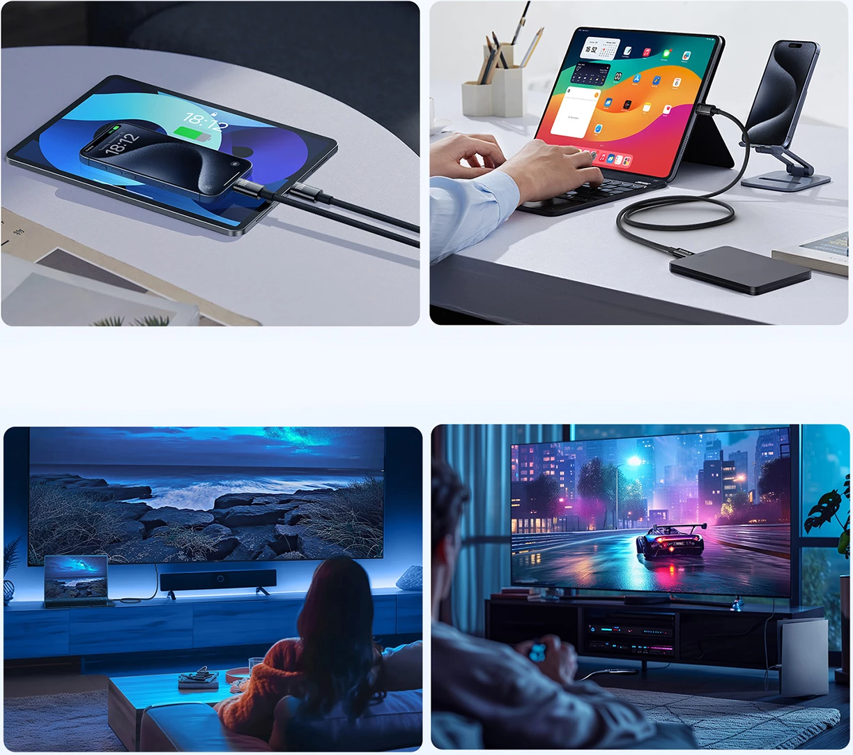 Kabllo USB-C në USB-C Baseus Tungsten Gold, 1.5m, 100W, 4K 60Hz, e zezë