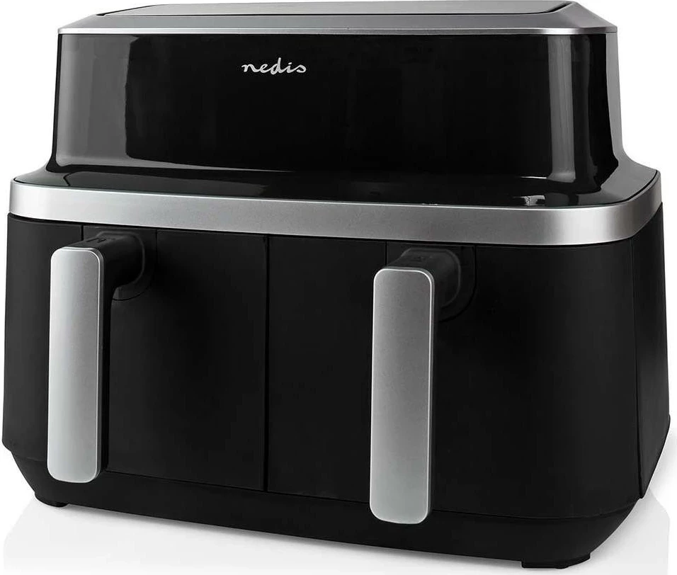 Fryer pa yndyrë Nedis KAAF320, 8L, 2 shporta, e zezë
