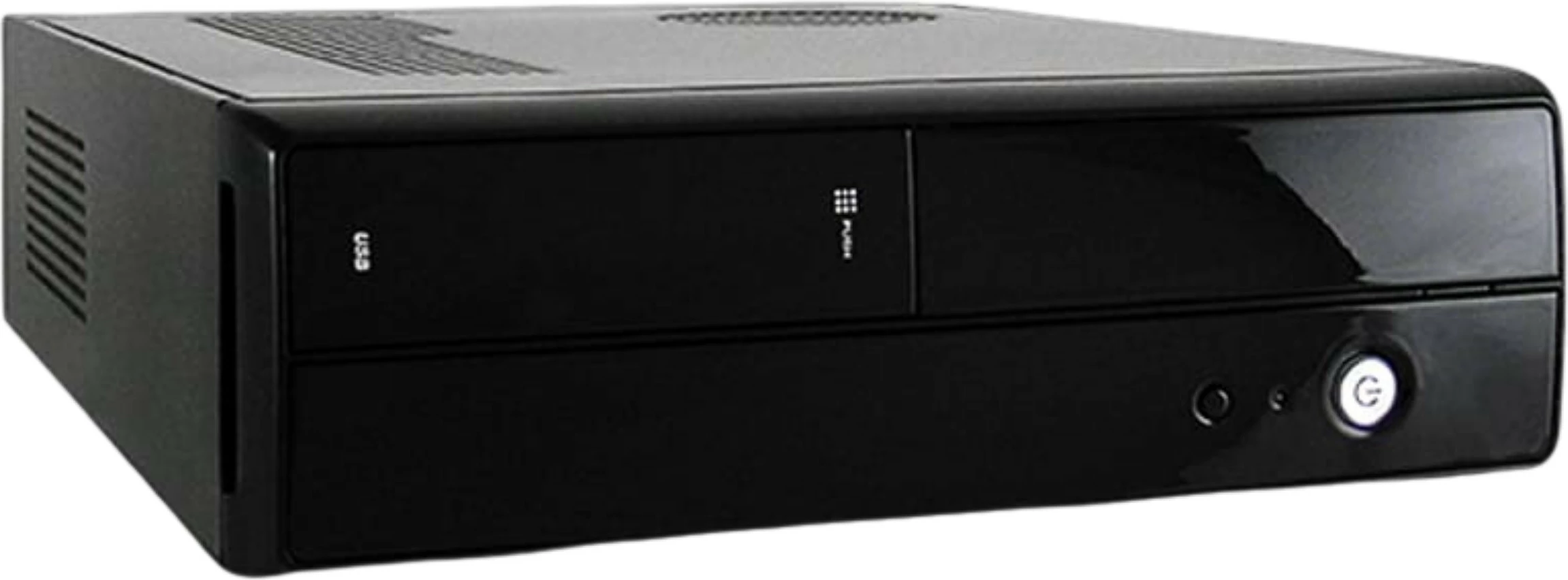 Kasë LC-Power LC-1400mi Mini Tower, 200W, micro ATX/Mini-ITX, e zezë