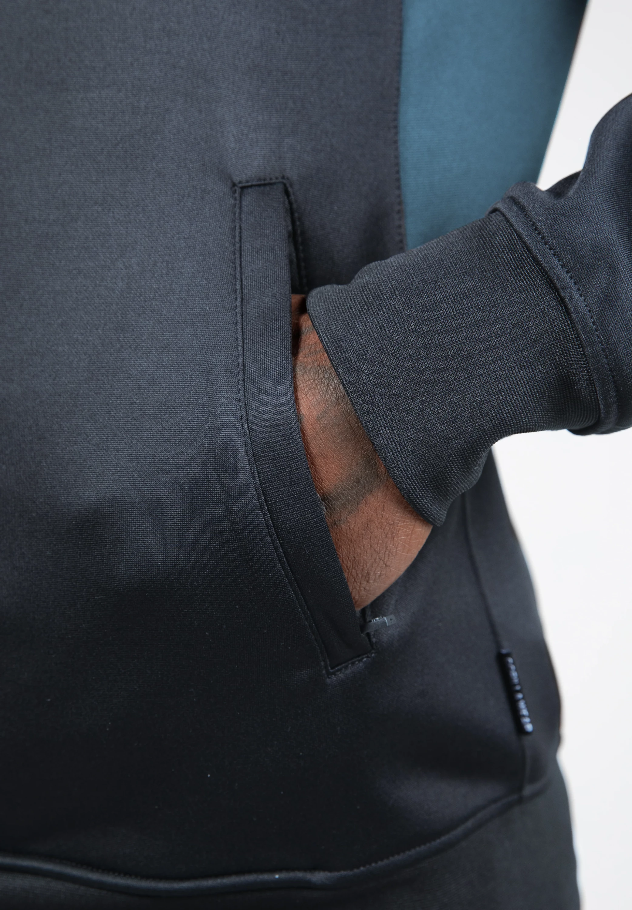 Devon Training Jacket - Gray/Blue [Madhësia: XL]