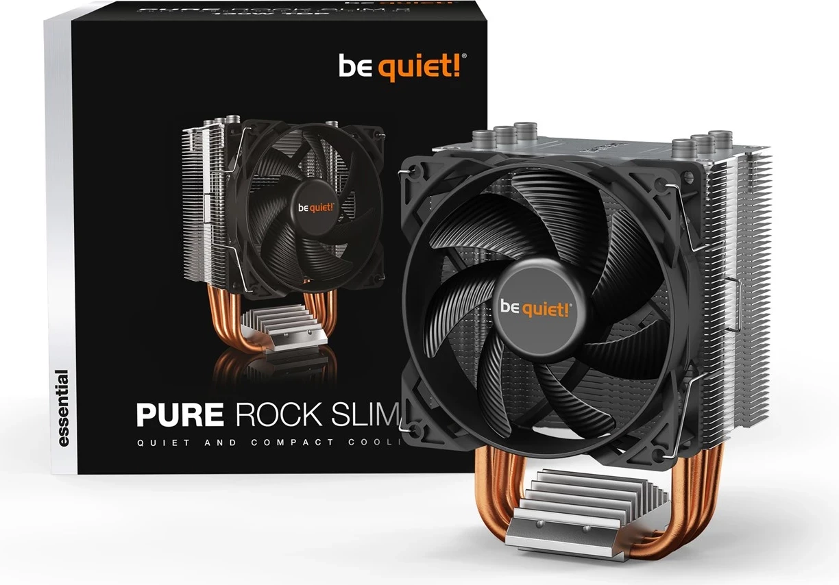 Ftohësi i Procesorit be quiet! PURE ROCK SLIM 2, 9.2 cm, Argjendtë