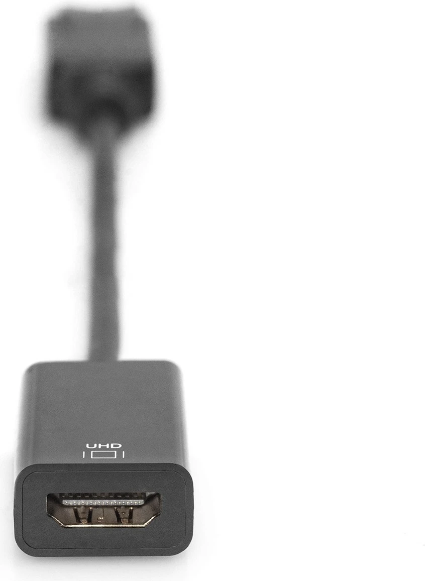 Adapter DisplayPort në HDMI Digitus, 0.2m, 4K, i zi