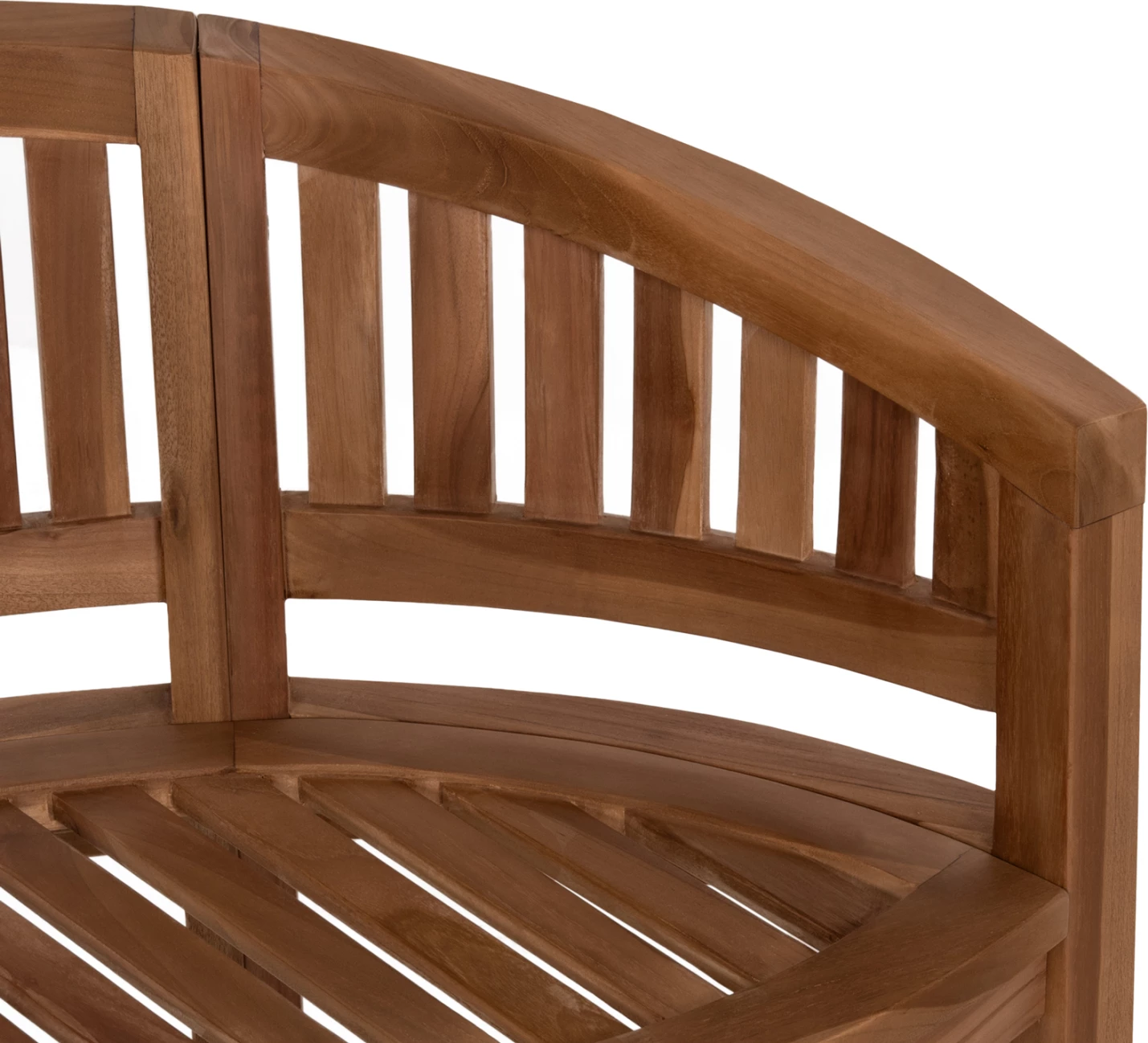 Stol dy vendesh CAPO FH9538 dru tik ngjyrë natyrale 121x59x86H cm