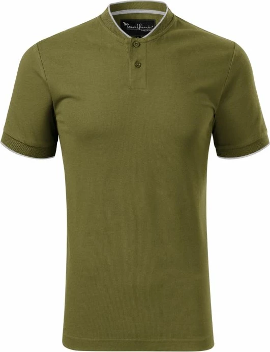 Fanellë polo Malfini për meshkuj, e gjelbër