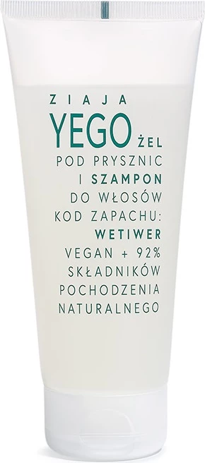 Shampon dhe xhel dushi për meshkuj Ziaja Yego Vetiver 200ml