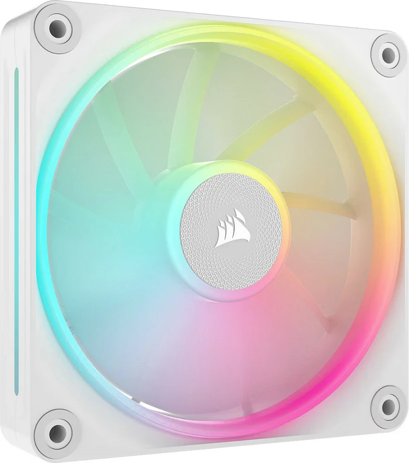 Ventilator kasë Corsair iCUE Link LX120 RGB, 120mm, PWM, i bardhë
