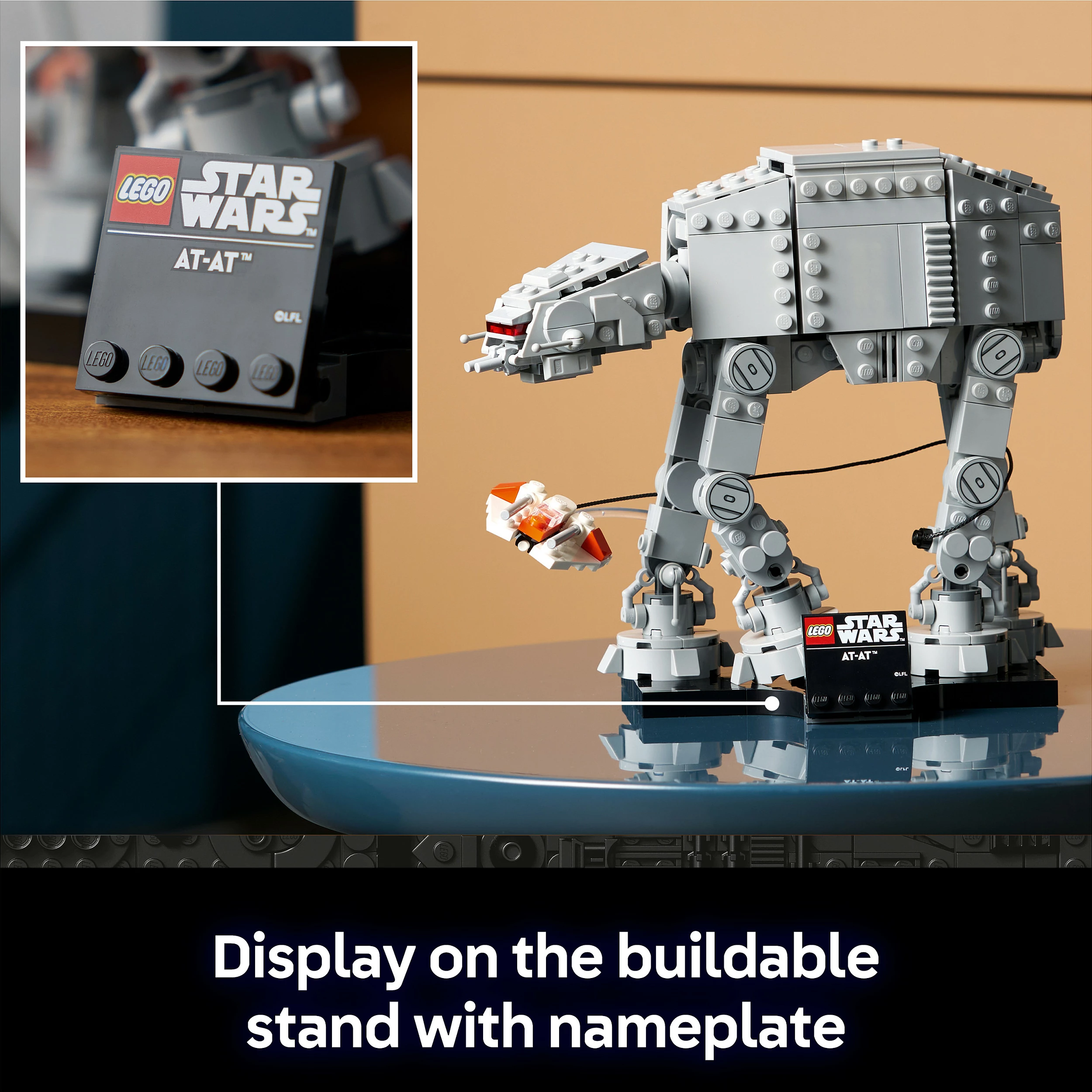 Set ndërtimi LEGO Star Wars AT-AT 75440, 525 copë, 18+, shumëngjyrësh
