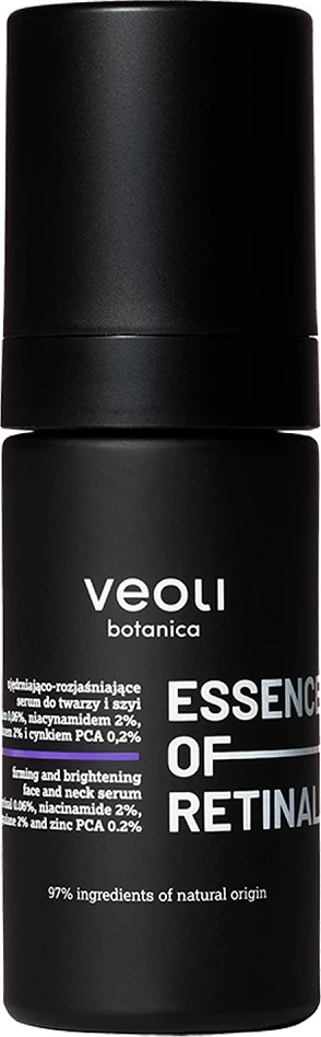 Serum për fytyrë dhe qafë Veoli Botanica Essence Of Retinal, 30ml, femra