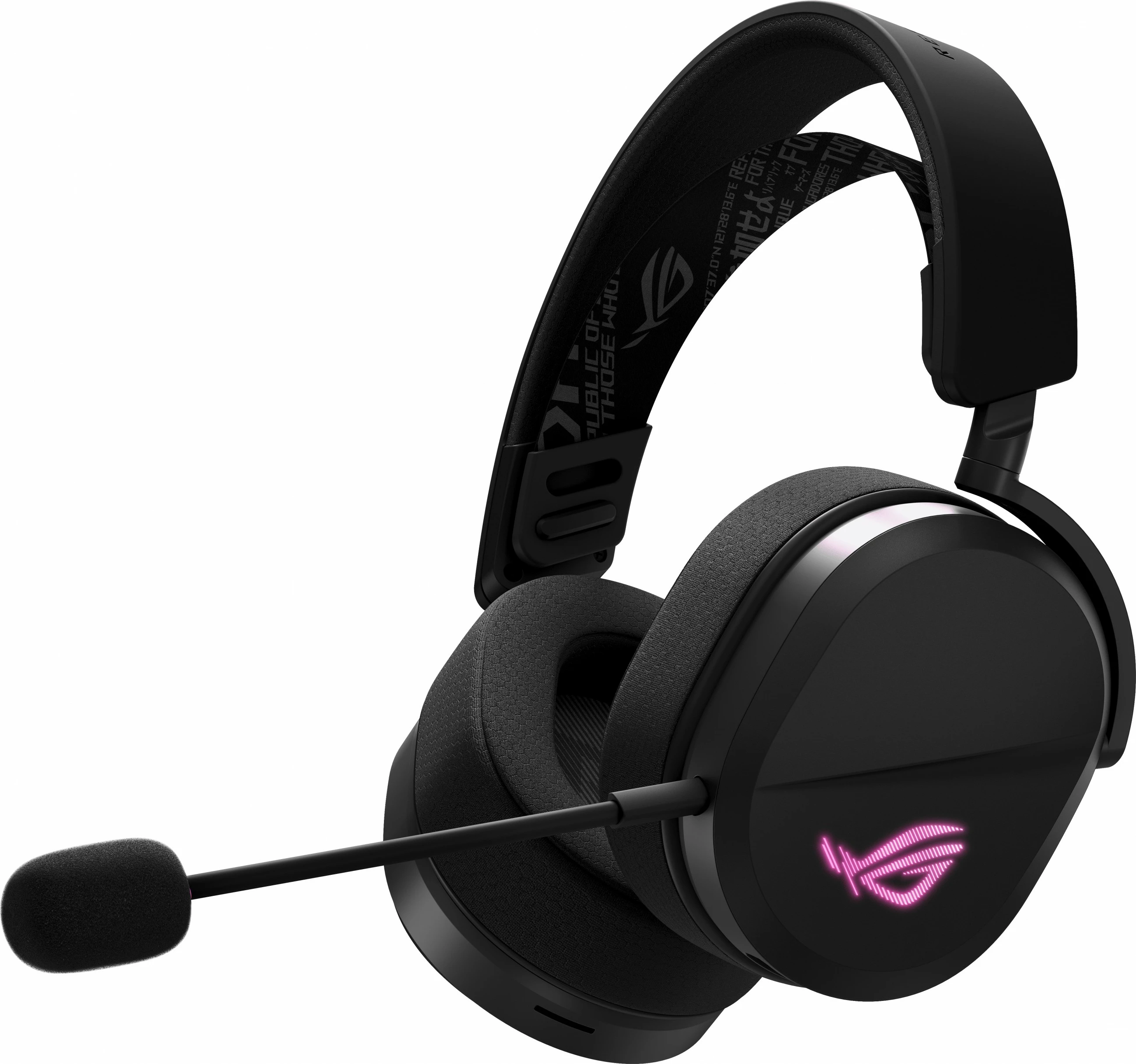 Kufje gaming ASUS ROG Pelta, me ose pa kabllo, 20-20000 Hz, 309g, e zezë
