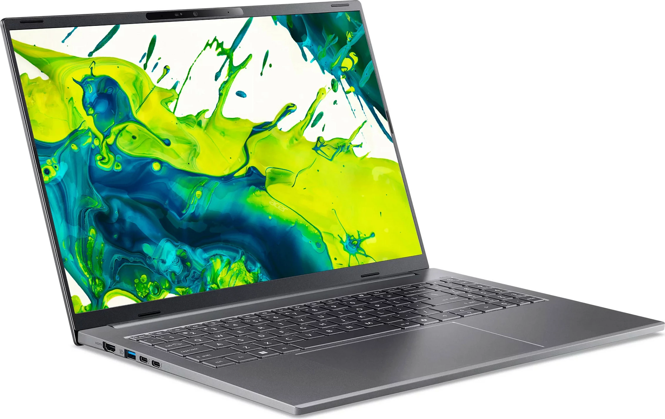 Laptop Acer Aspire 16 AI OLED CU9-386H, 16GB RAM, 512GB SSD, Windows 11 Home, gri
