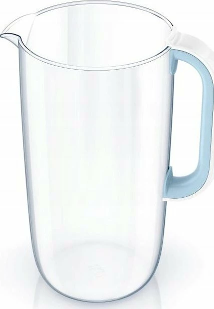 Kanarë filtruese uji Brita Glass 2.5L me indikator elektronik, 2x MAXTRA Pro Pure Performance, transparente/blu