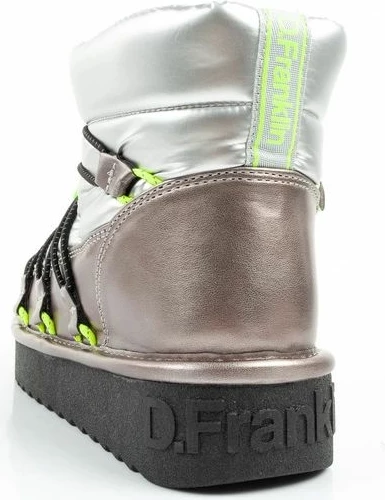 Çizme dimri për femra D.Franklin, argjendi