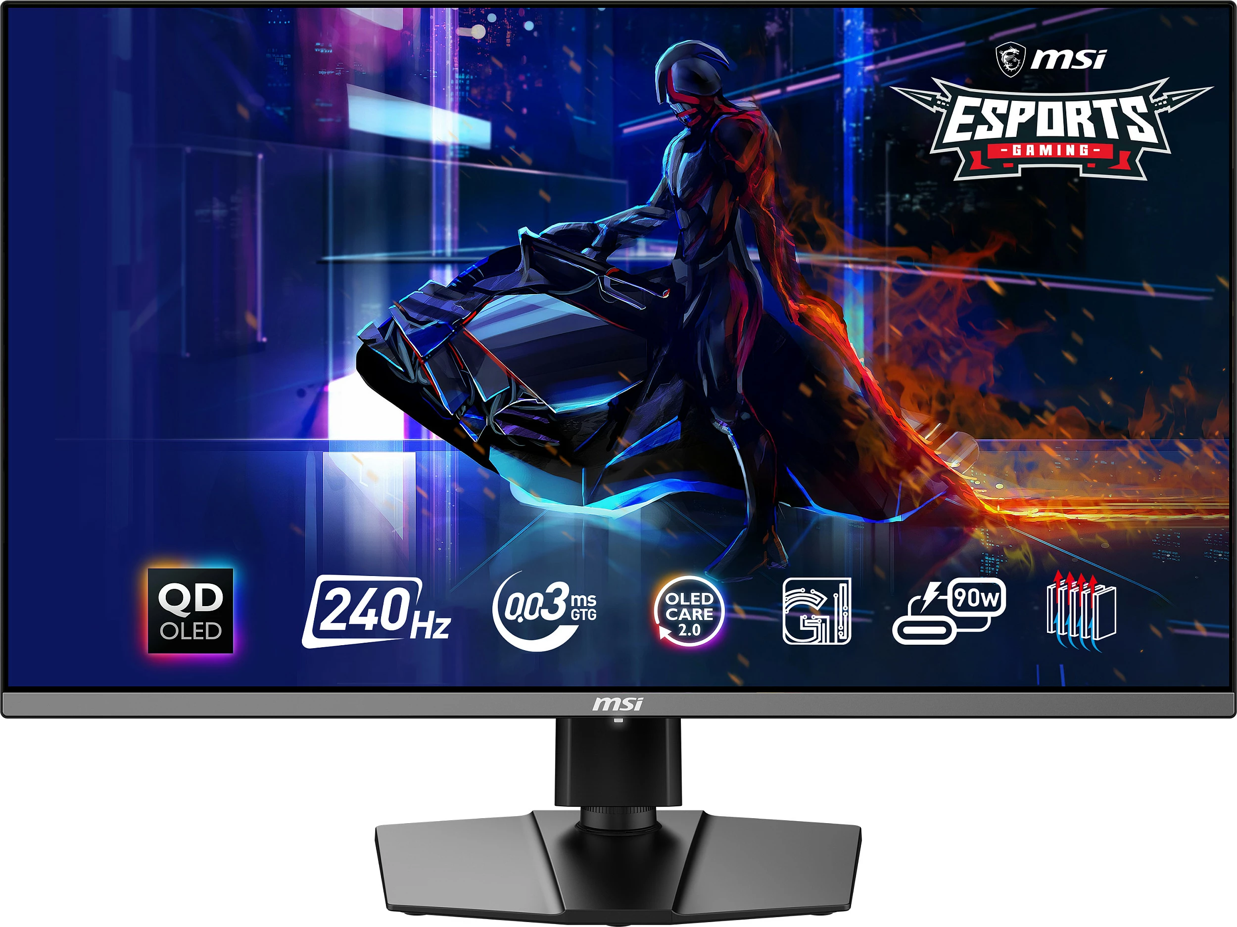 Monitor MSI MPG 321URX QD-OLED, 32 inç, 4K UHD, 240Hz