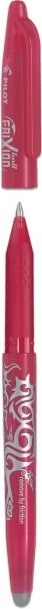 Stilolaps PILOT FriXion Ball Clip, i rimbushshëm, mesatar, rozë