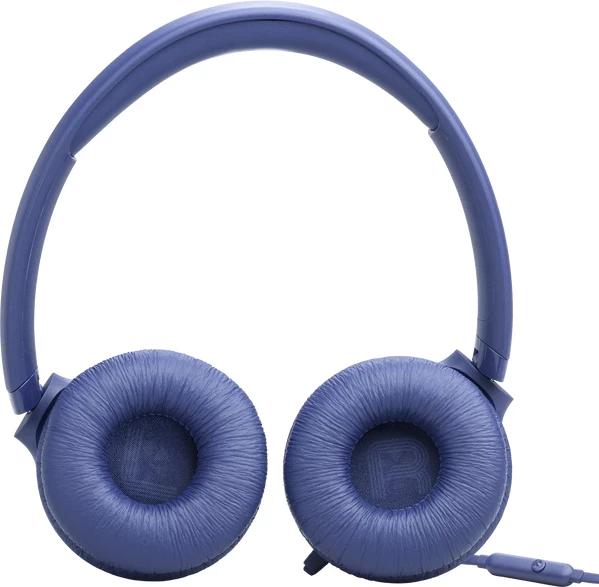 Kufje JBL Tune 530 me kabëll 3.5 mm, Pure Bass, me mikrofon, Blu