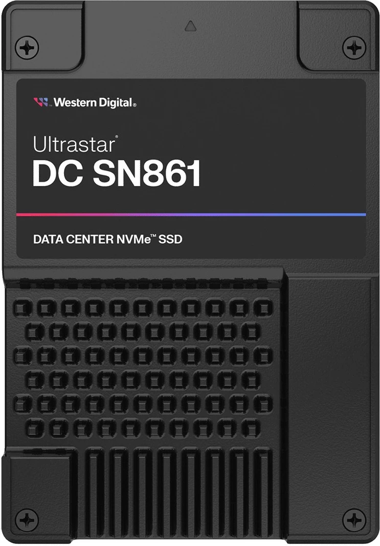 SSD Western Digital Ultrastar DC SN861 7.68TB U.2 PCIe 5.0 x4, i zi