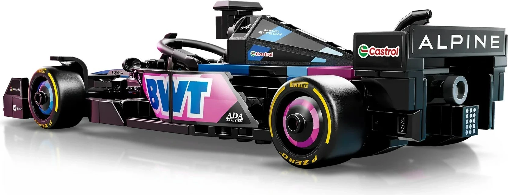 Set LEGO Speed Champions BWT Alpine F1 Team A524, 258 pjesë, me minifigurë, për fëmijë 10+