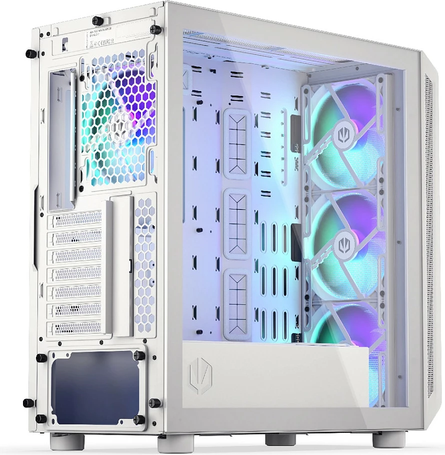 Kasë Endorfy Arx 700 ARGB, Tempered Glass, ATX/micro ATX, USB-C, e bardhë