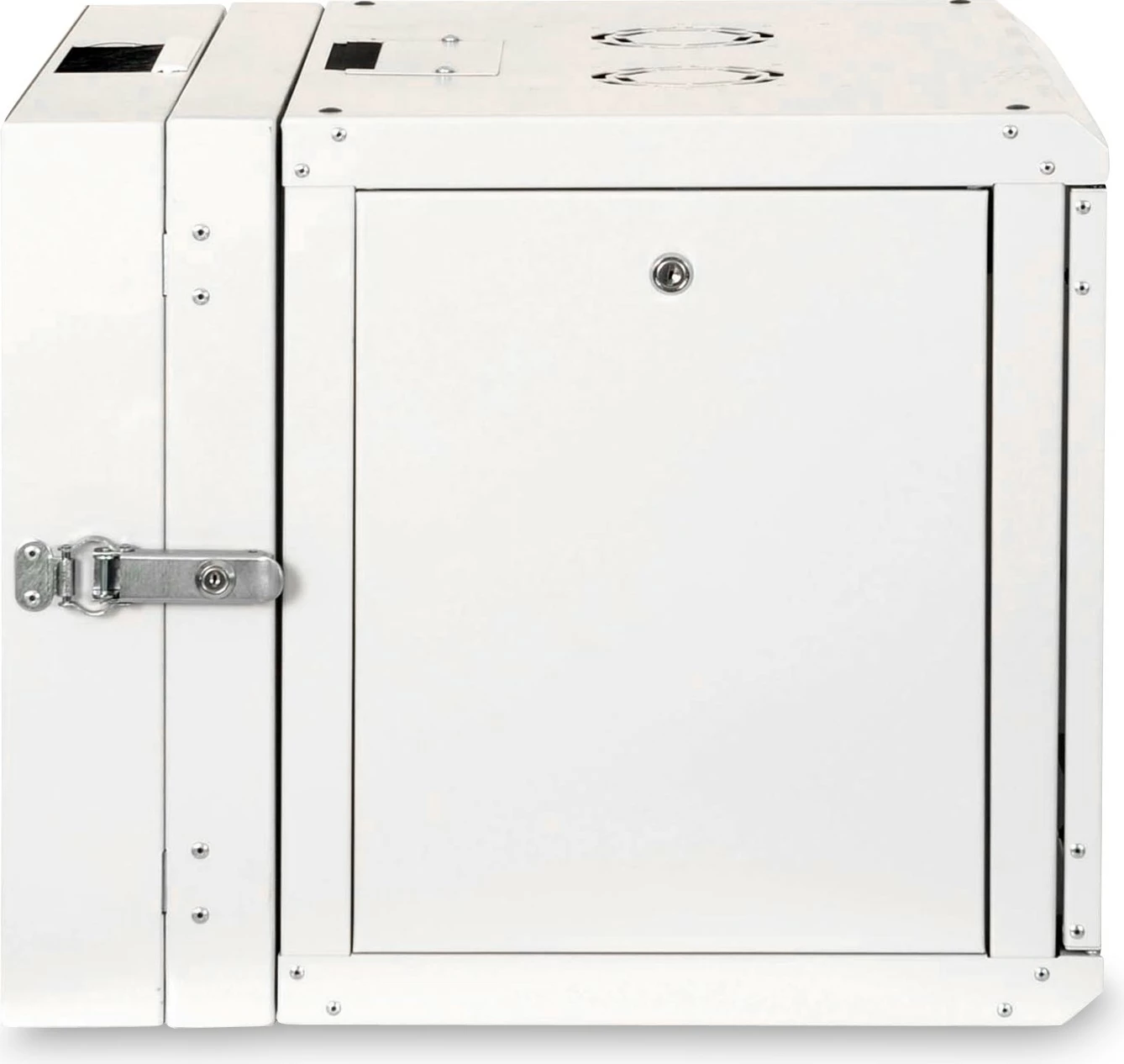 Kasë muri Digitus Unique 9HE, 9U, 600x600mm, xham, gri