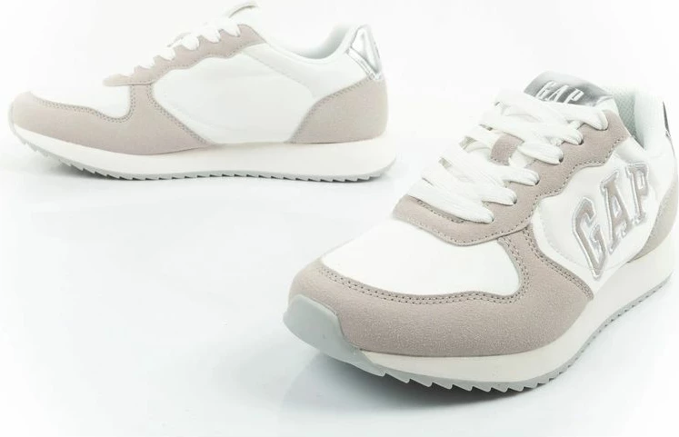 Atlete femra Gap Nashville Arch Logo, të bardha/bezhë