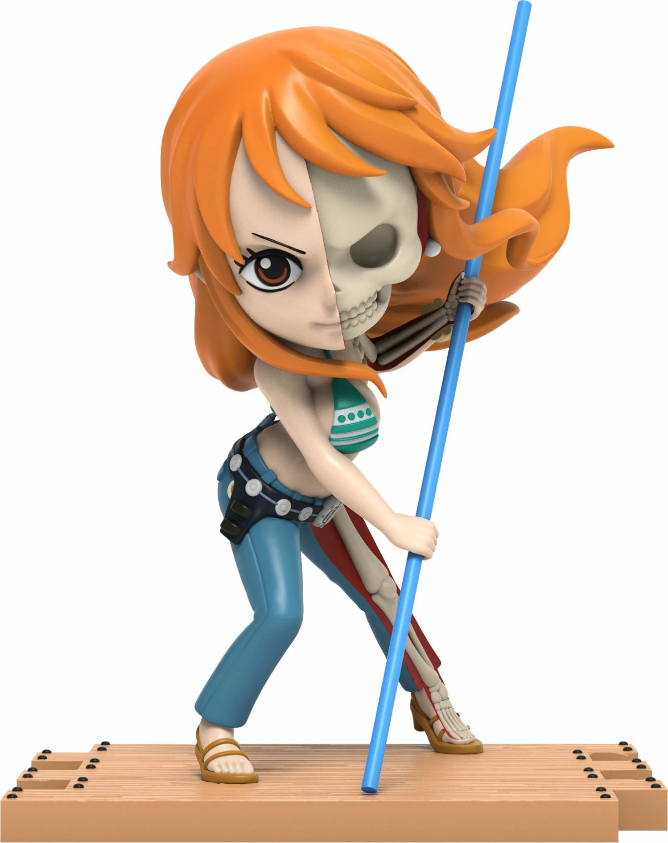 Figuricë koleksionuese Mighty Jaxx Freeny's Hidden Dissectibles One Piece Series 02, 1 copë (random)