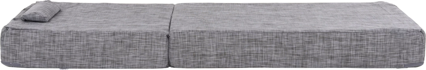 Jastëk për shezlong, tekstilene, ngjyrë gri, Sifnos FH11761.10, 200(120+80)x70x20 cm