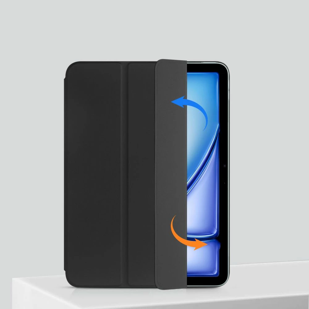 Mbështjellës Tech-Protect SmartCase Magnetic për iPad Air 10.9"/11", i zi