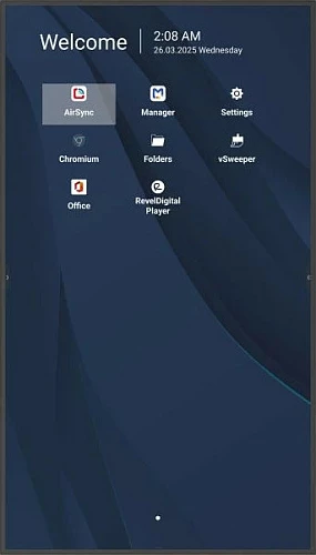 Ekran komercial ViewSonic CDE14-2C, 75" 4K, Android 14, 24/7