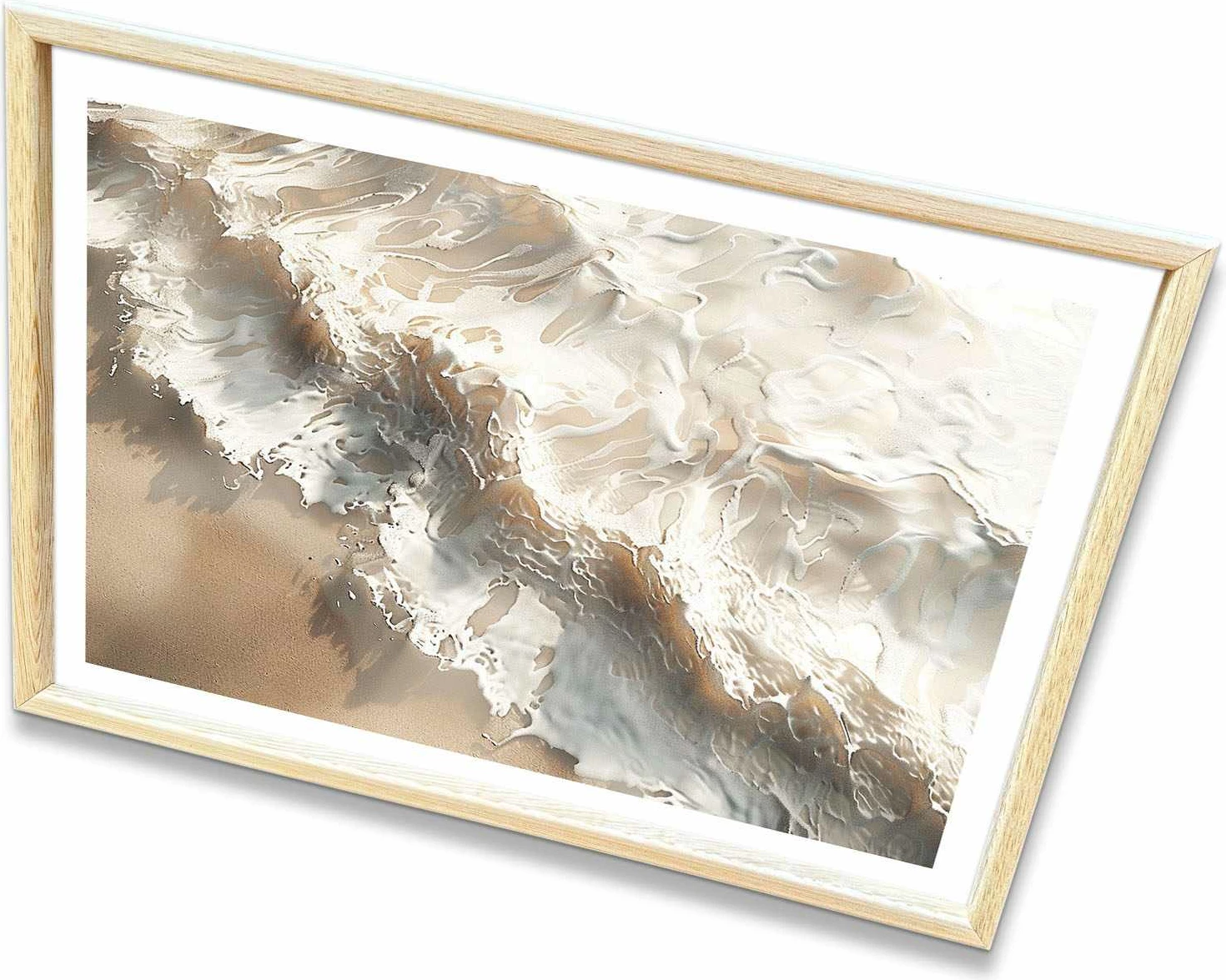 Pikturë dekorative me kornizë MDF Wallity, Ahswabisabi-039, 62x92cm