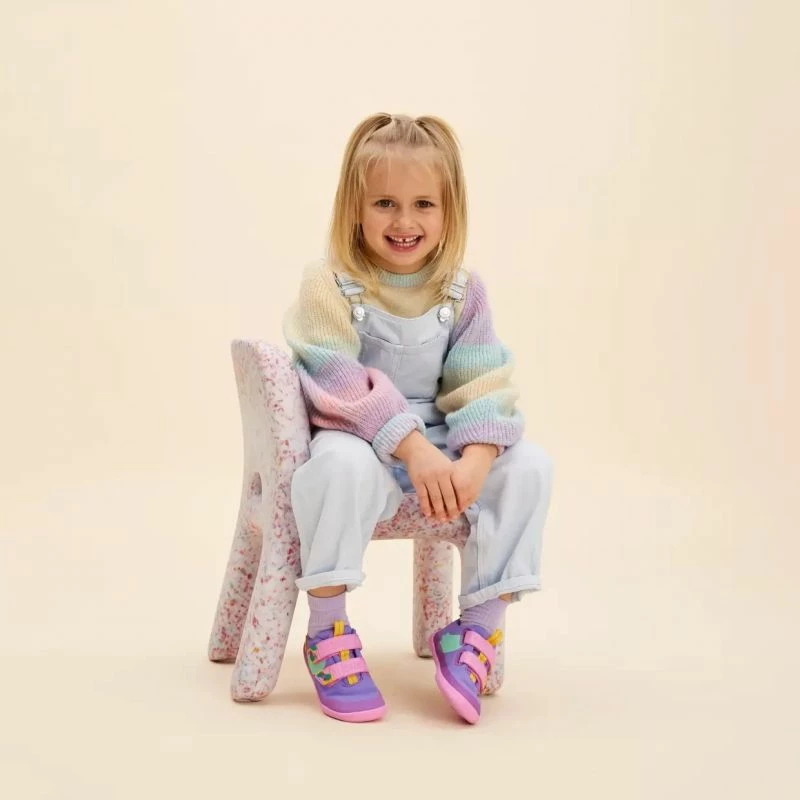 Këpucë për fëmijë Affenzahn, rozë