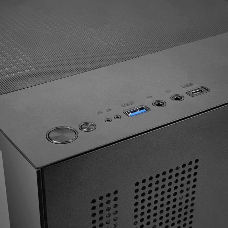 Kasë PC TACENS Mars MC-CUBE, e zezë