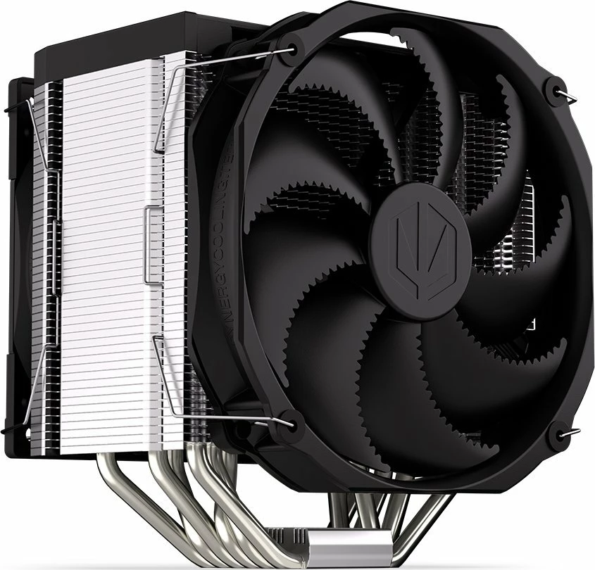 Ftohës procesori Endorfy Fortis 5 Dual Fan EY3A009, 2x fan 120/140mm PWM, TDP 220W, argjendtë/zezë