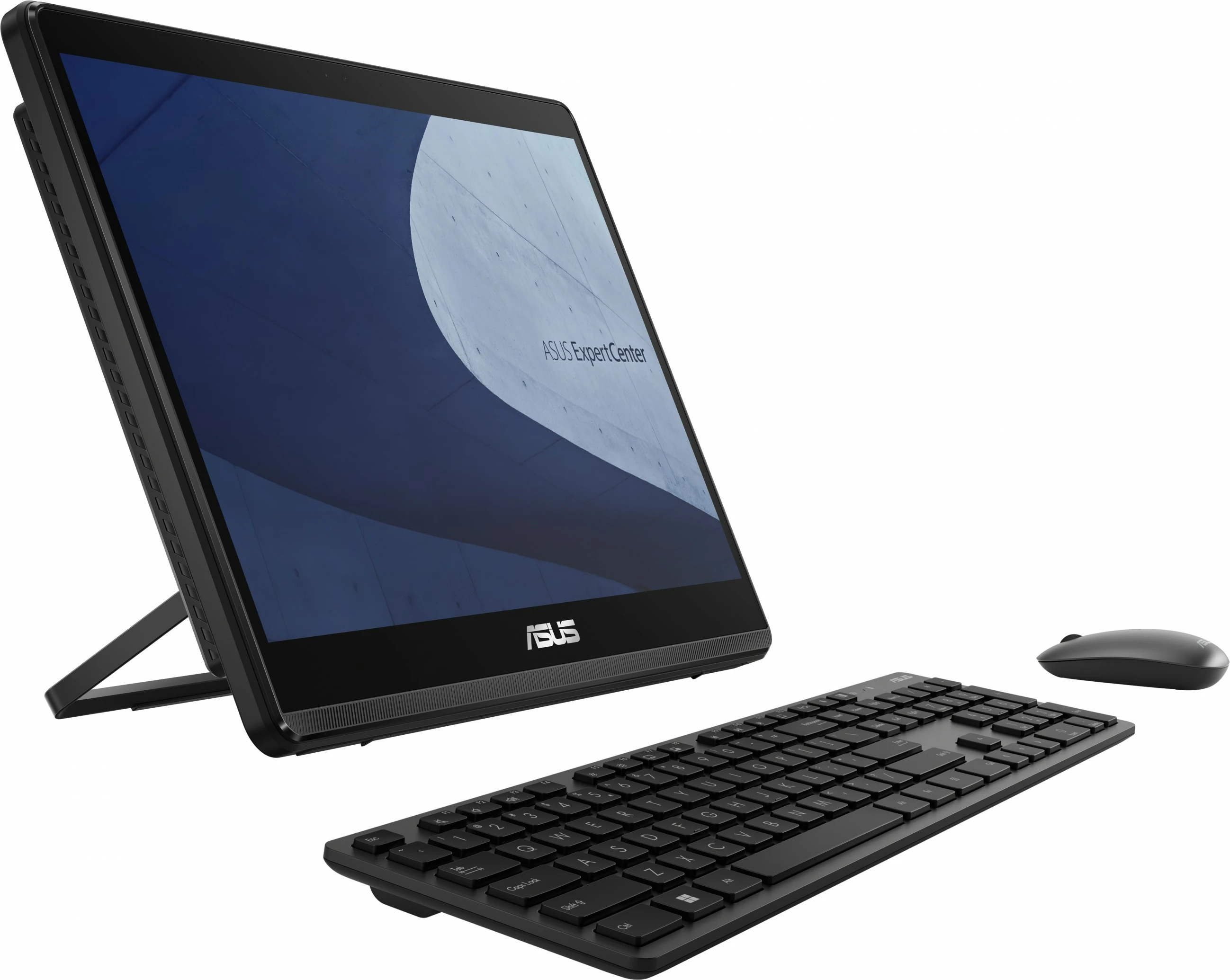 Kompiuter ASUS ExpertCenter E1 AiO E1600WKAT-N8256X, 15.6", Full HD, Intel Celeron, 8 GB, 256 GB, Windows 11 Pro, Ngjyrë e zezë