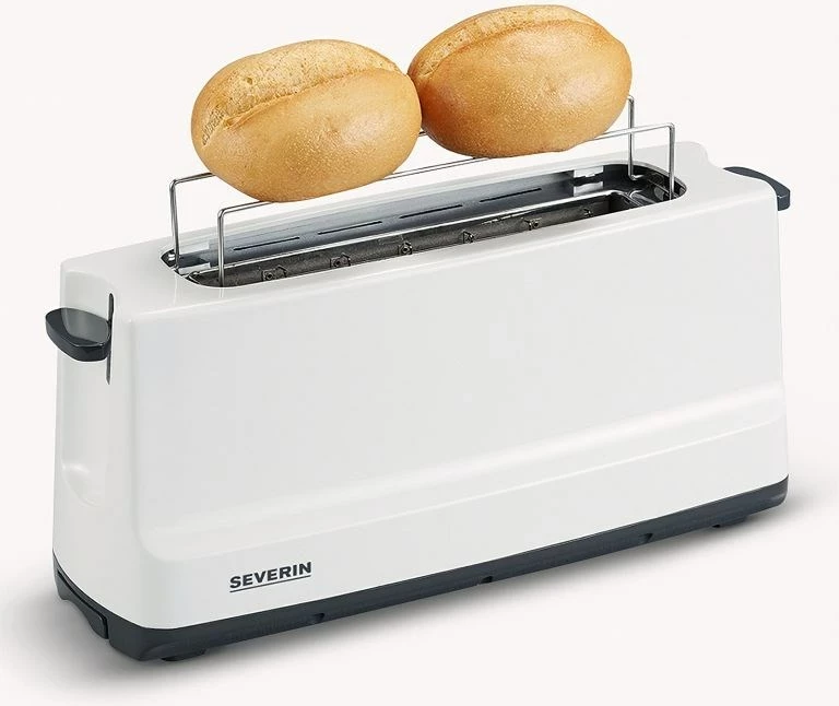 Tostues Severin AT 2232, 2 feta, 800 W, Bardhë/Gri