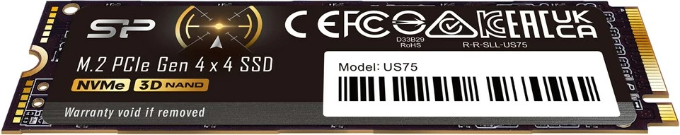 SSD Silicon Power US75, 1 TB, M.2, PCI Express 4.0, NVMe