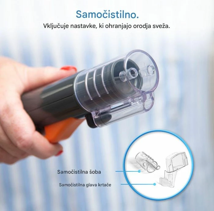 Pastrues njollash wet-dry VONHAUS 2000288, 600 W, 2 L, 15 kPa, zi/portokalli