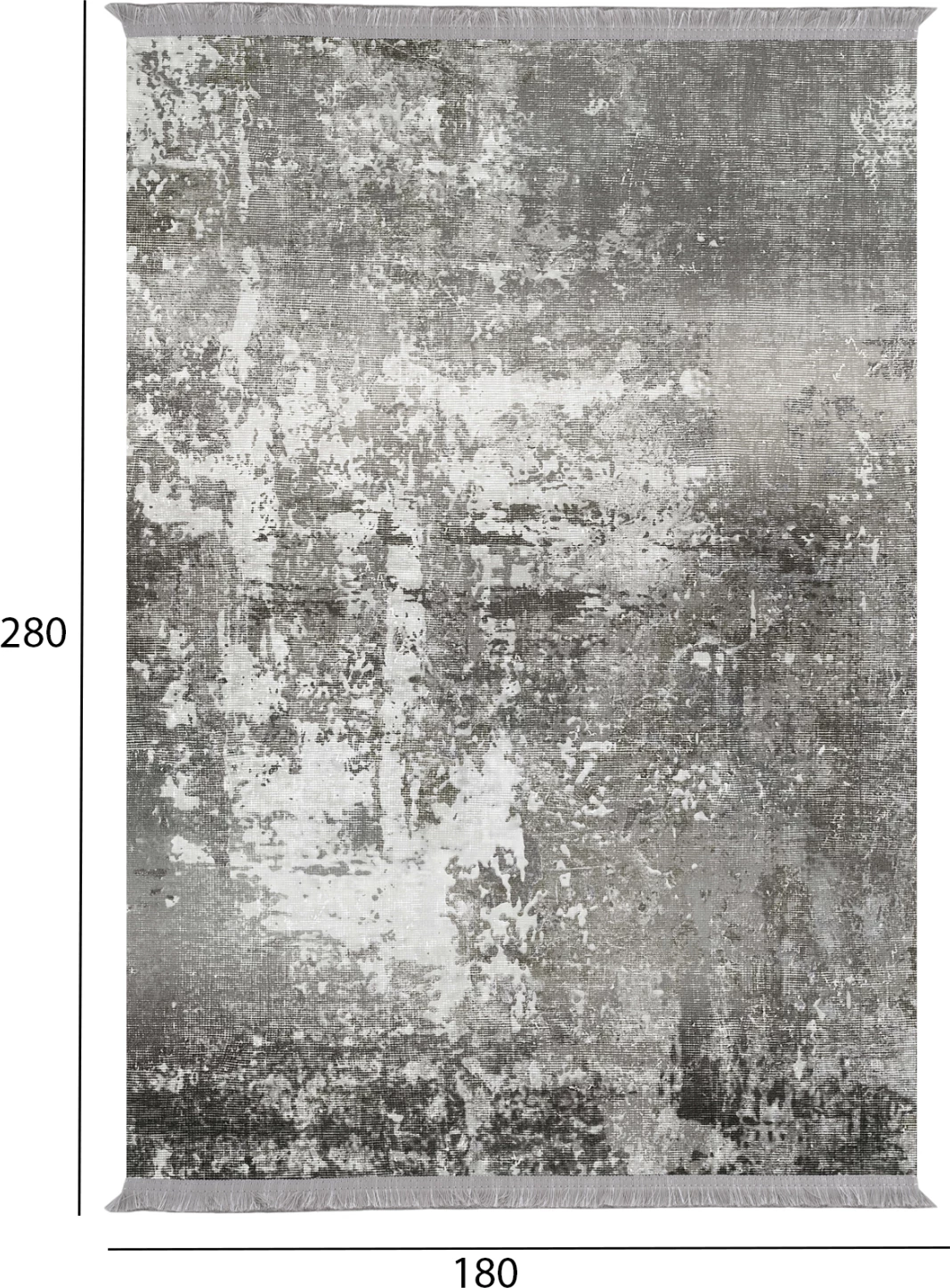 Tepih për dhomë ndeje JOSIANE FH7723.06 gri 180x280 cm