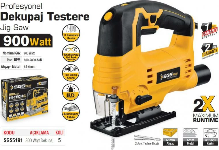 Sharre zig-zag 900w SGS5191