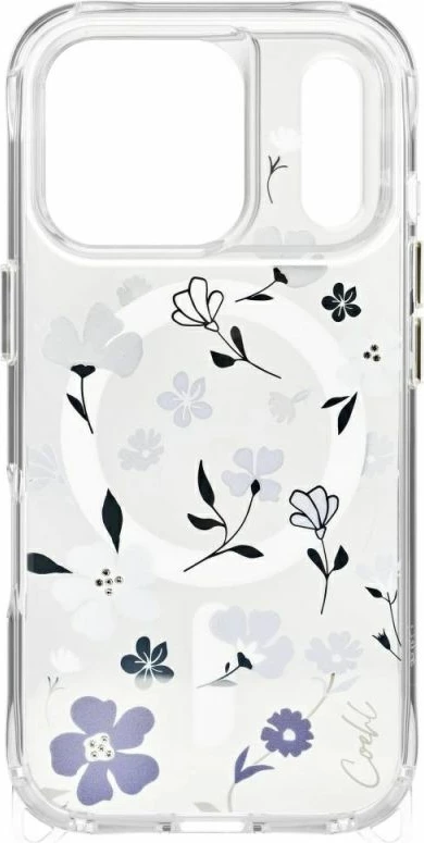 Kuti për iPhone UNIQ Coehl Amara Magnetic Charging, transparente