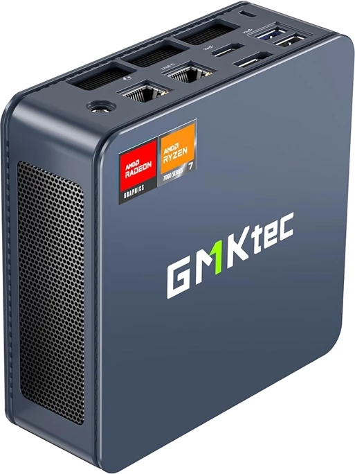 Kasë mini PC GMKtec K6, Ryzen 7 7840HS, 16GB RAM, 1TB SSD, Windows 11 Pro
